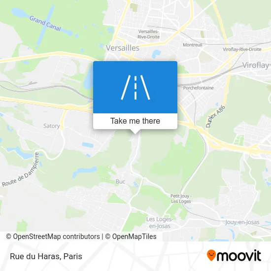 Rue du Haras map
