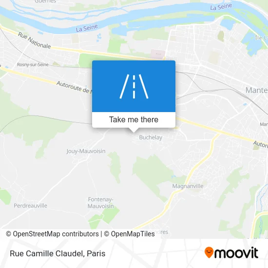 Rue Camille Claudel map