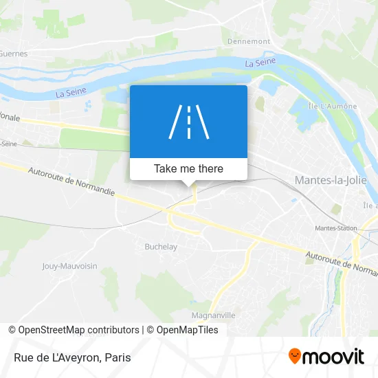 Rue de L'Aveyron map