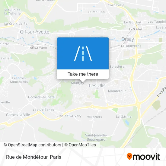 Rue de Mondétour map