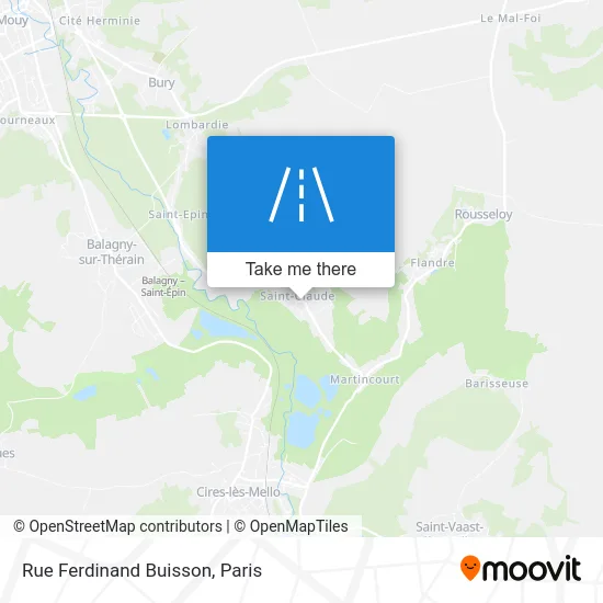 Rue Ferdinand Buisson map