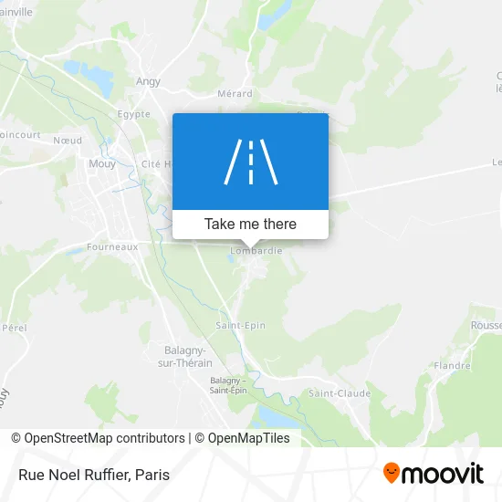 Rue Noel Ruffier map