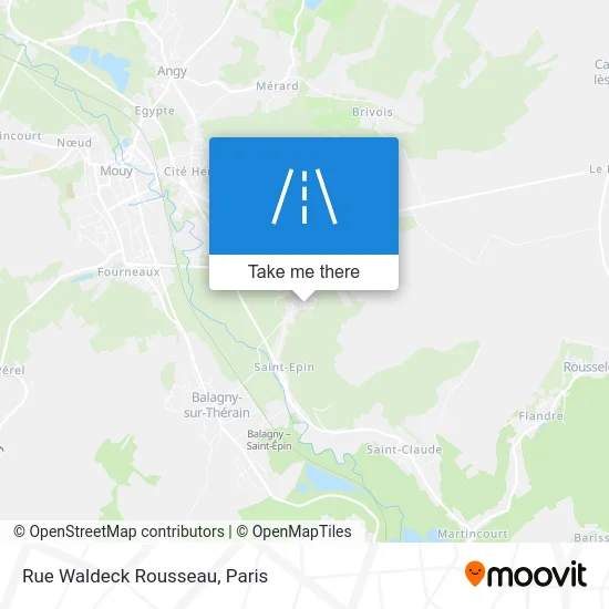 Rue Waldeck Rousseau map