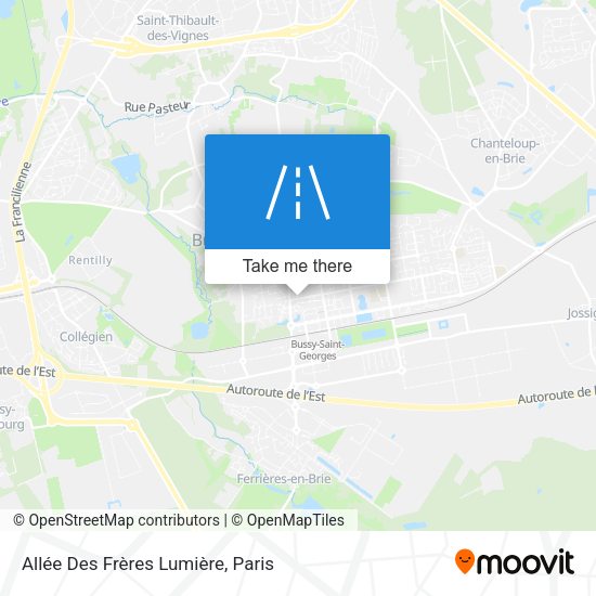 Allée Des Frères Lumière map