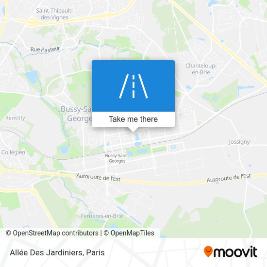 Allée Des Jardiniers map
