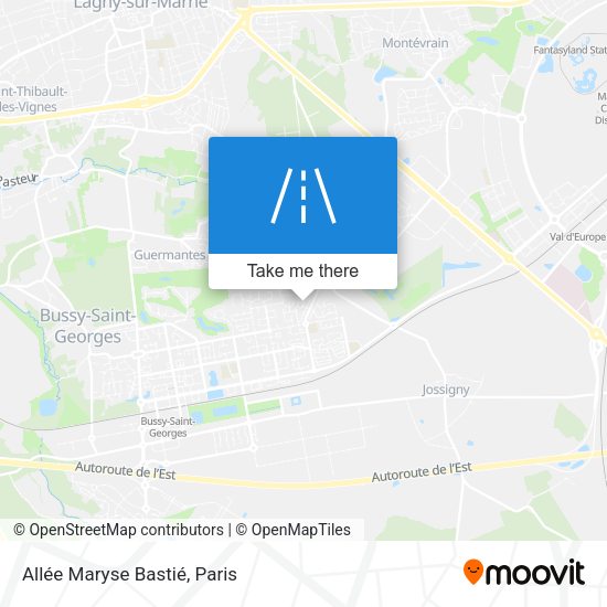 Allée Maryse Bastié map