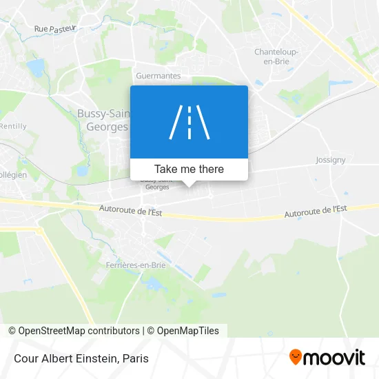 Cour Albert Einstein map