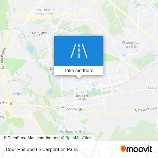 Cour Philippe Le Carpentier map