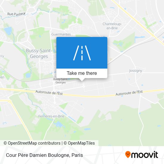 Cour Père Damien Boulogne map