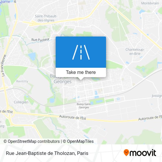 Rue Jean-Baptiste de Tholozan map