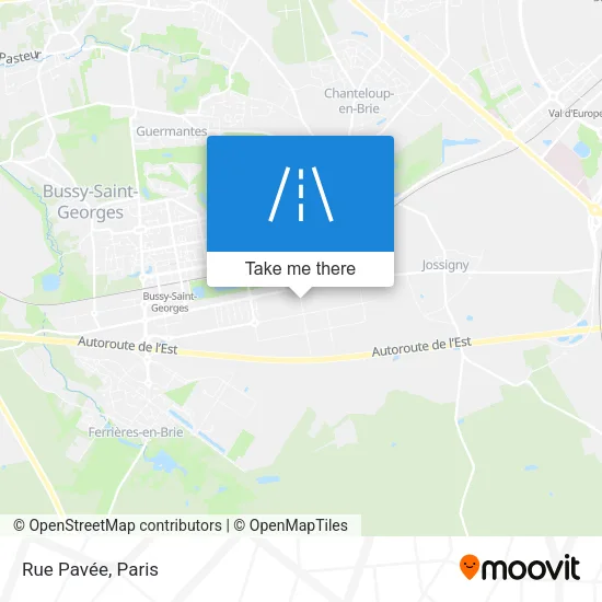 Rue Pavée map