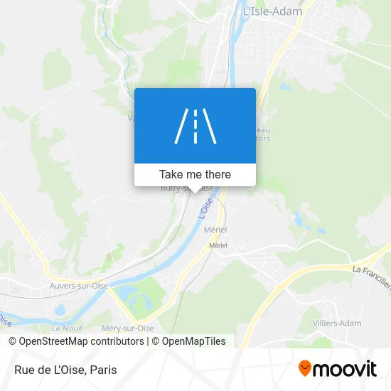 Rue de L'Oise map