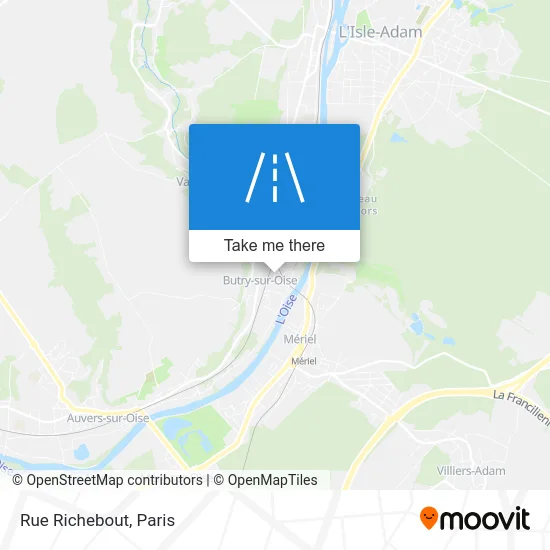 Rue Richebout map