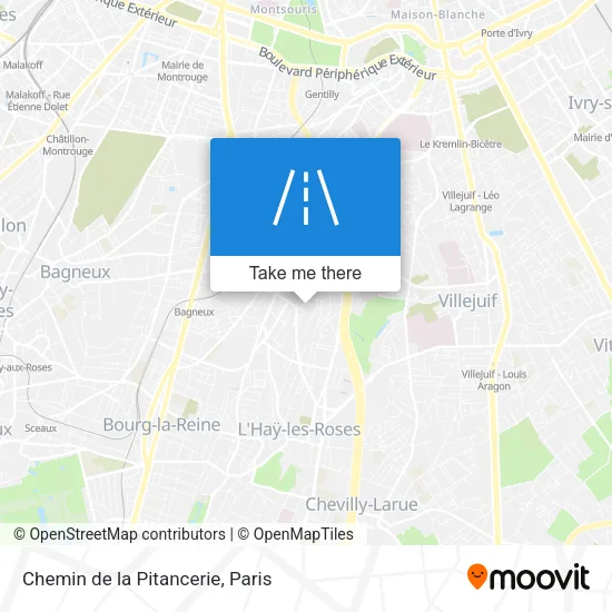 Chemin de la Pitancerie map