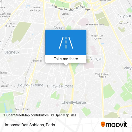 Impasse Des Sablons map