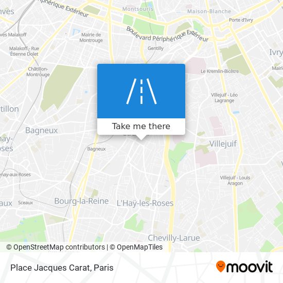 Place Jacques Carat map