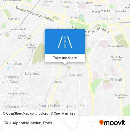 Rue Alphonse Melun map