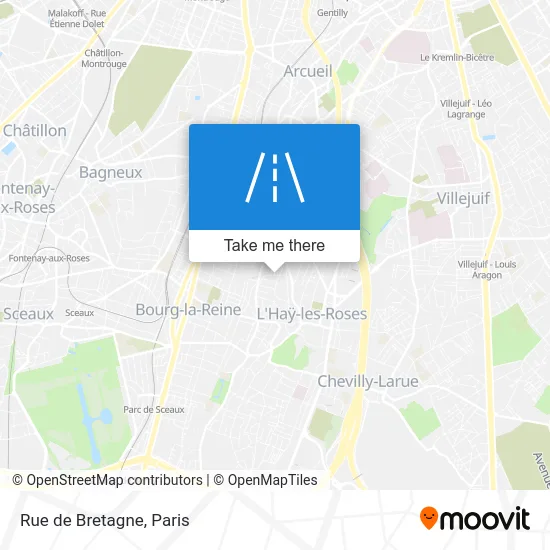 Rue de Bretagne map