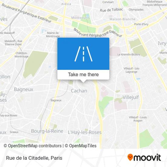 Rue de la Citadelle map