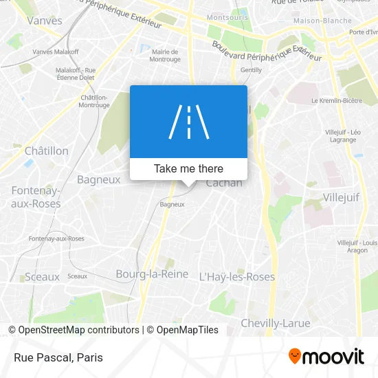Rue Pascal map