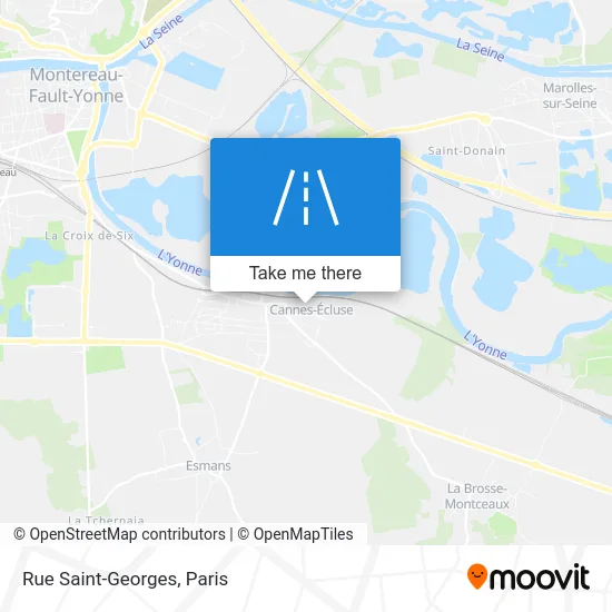 Rue Saint-Georges map