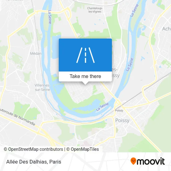 Allée Des Dalhias map