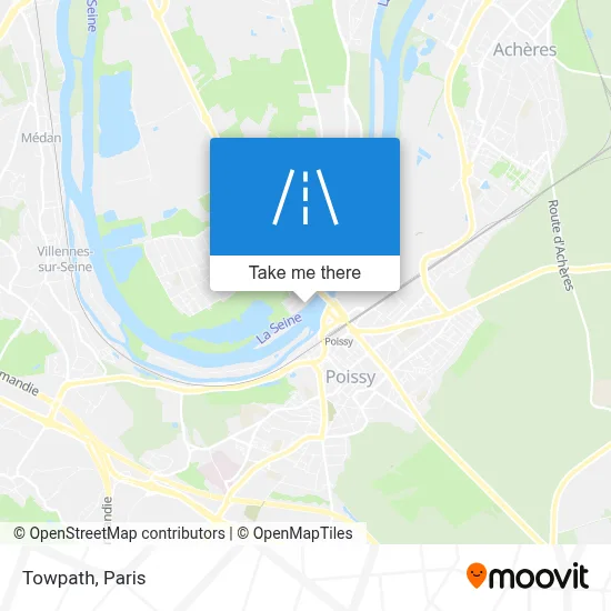 Chemin de Halage map