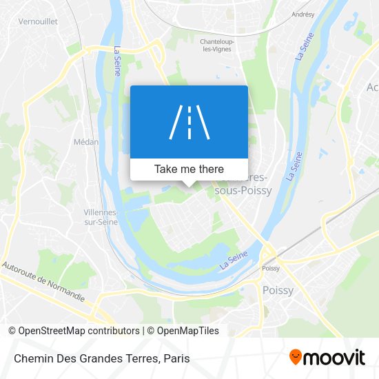 Chemin Des Grandes Terres map