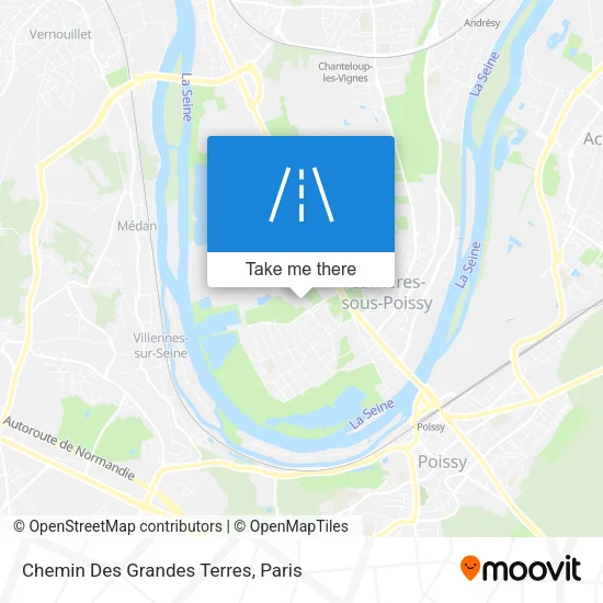 Chemin Des Grandes Terres map