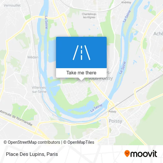 Place Des Lupins map