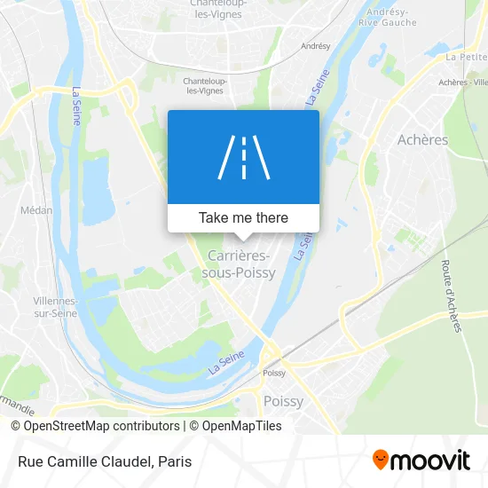 Rue Camille Claudel map