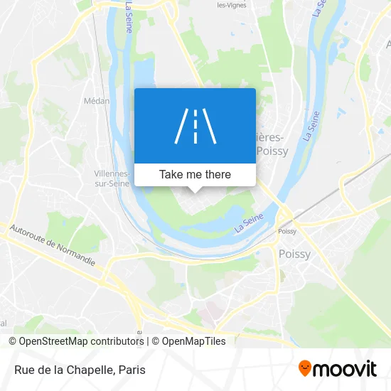 Rue de la Chapelle map