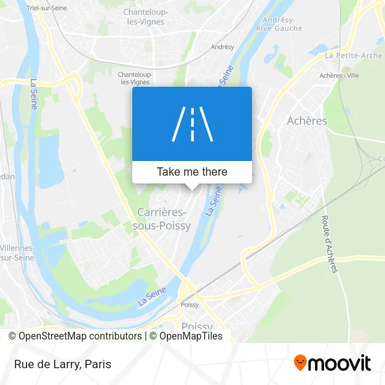 Rue de Larry map