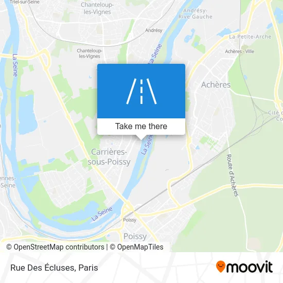 Rue Des Écluses map