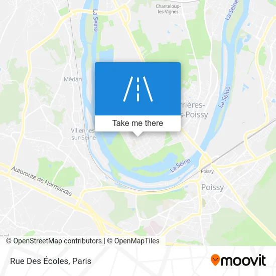 Rue Des Écoles map