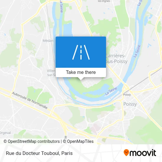 Rue du Docteur Touboul map