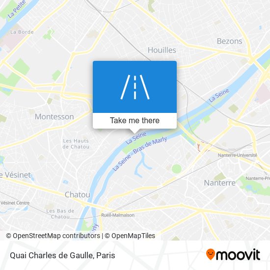 Quai Charles de Gaulle map