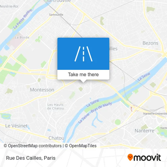 Rue Des Cailles map