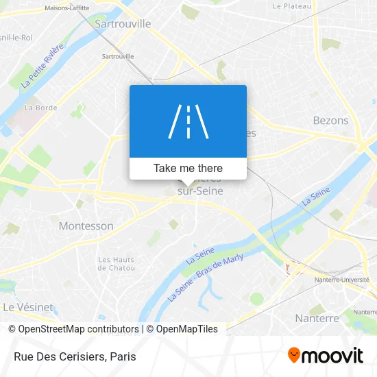 Rue Des Cerisiers map