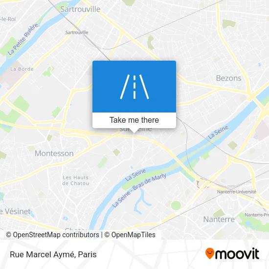 Rue Marcel Aymé map