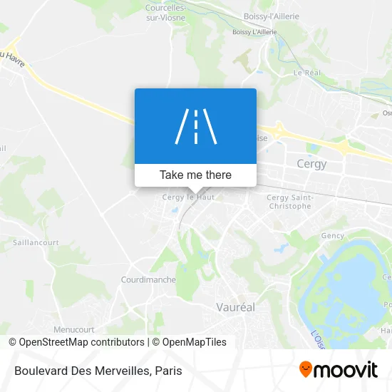Boulevard Des Merveilles map