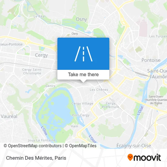 Chemin Des Mérites map