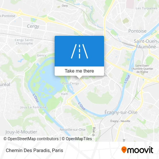 Chemin Des Paradis map