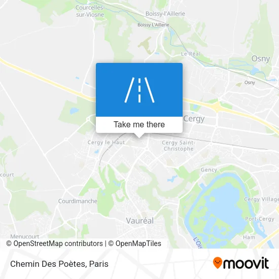 Chemin Des Poètes map