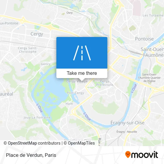 Place de Verdun map
