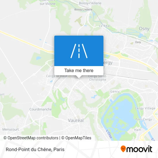 Rond-Point du Chêne map