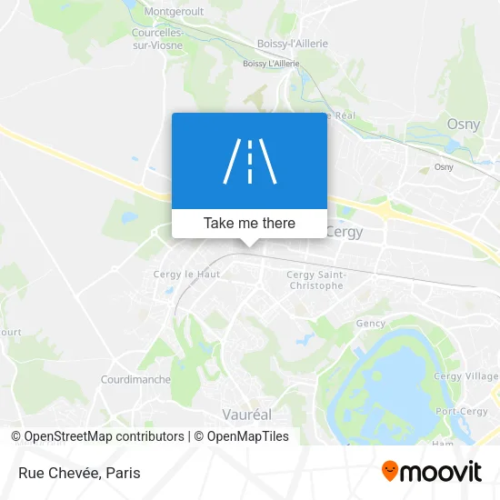 Rue Chevée map