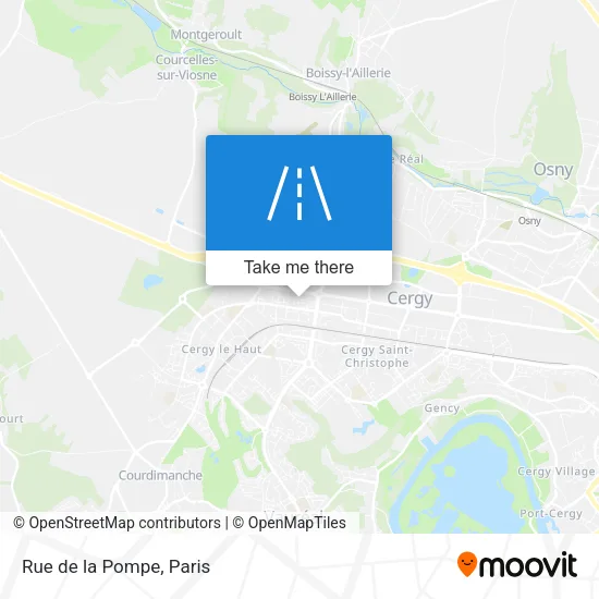Rue de la Pompe map