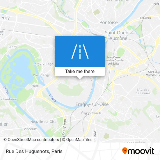 Rue Des Huguenots map