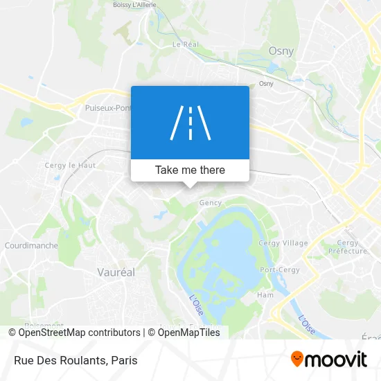 Rue Des Roulants map